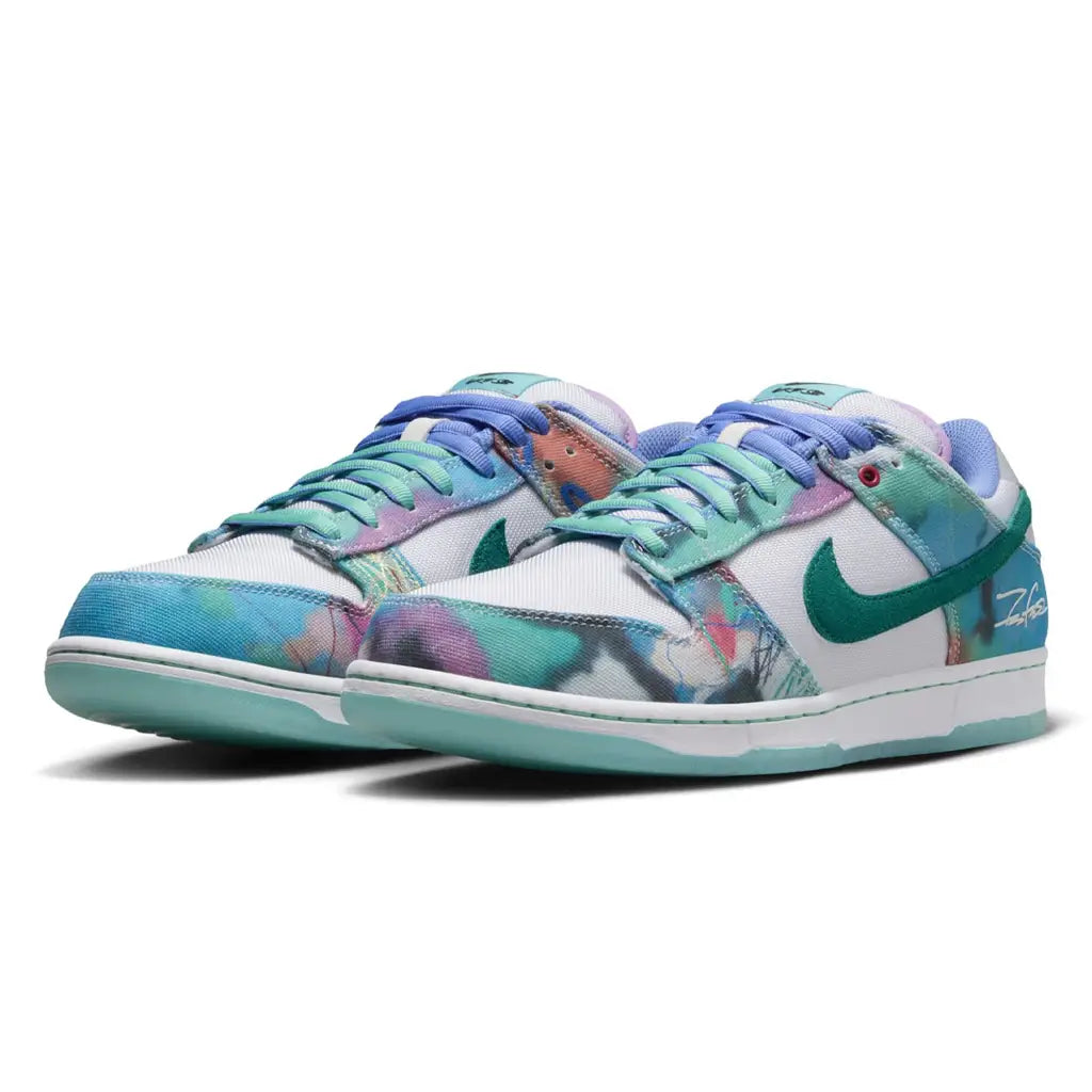 Nike SB x Futura Laboratories Dunk Low 'Bleached Aqua'