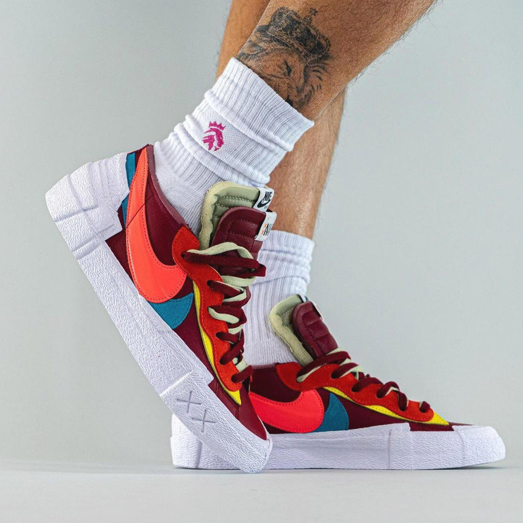 Nike x Sacai x KAWS Blazer Low 'Red'