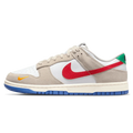 Nike Dunk Low 'Light Iron Ore Red Blue'