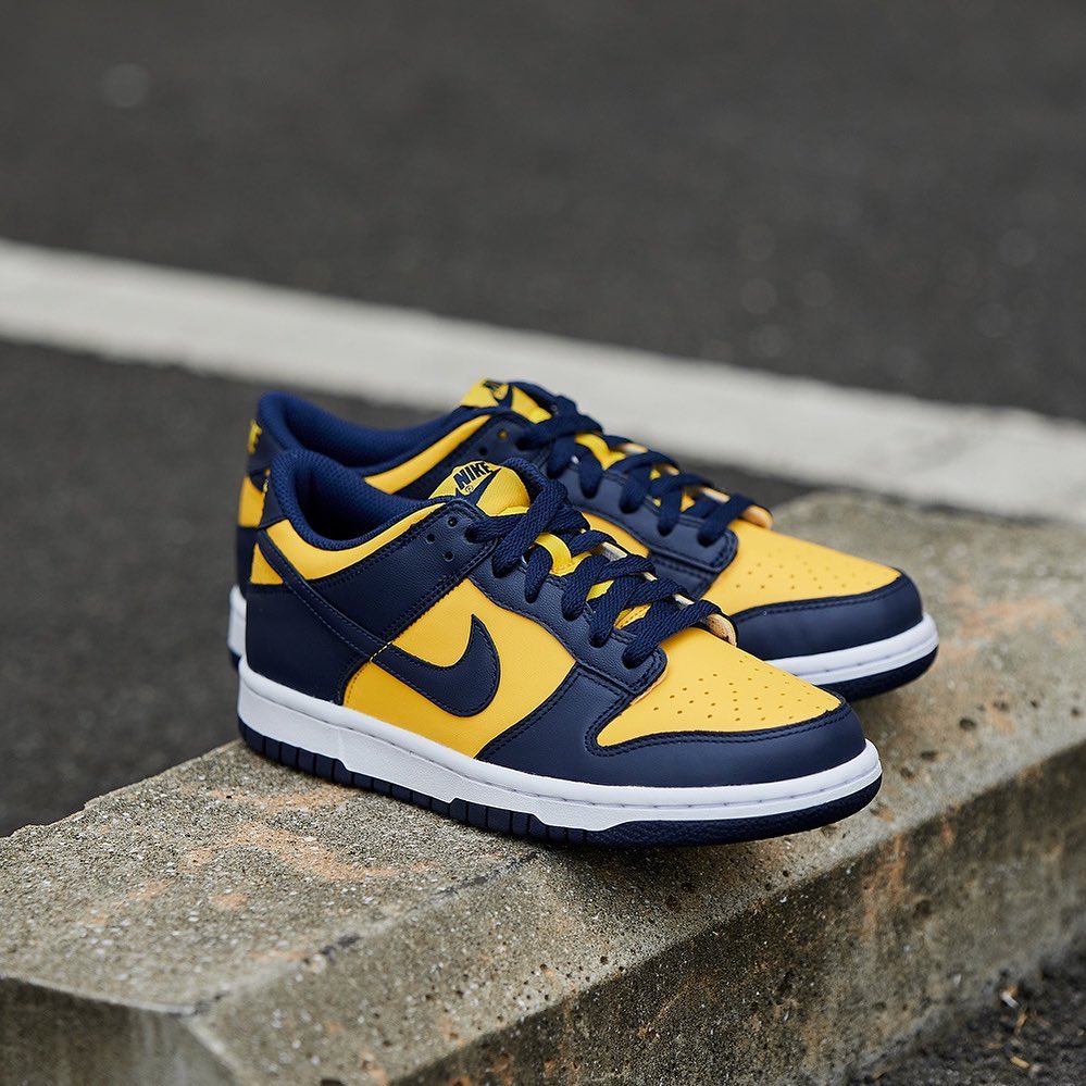 Nike Dunk Low 'Michigan'