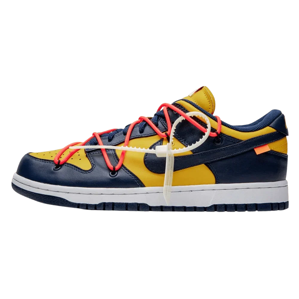 Nike x Off-White Dunk Low 'University Gold'