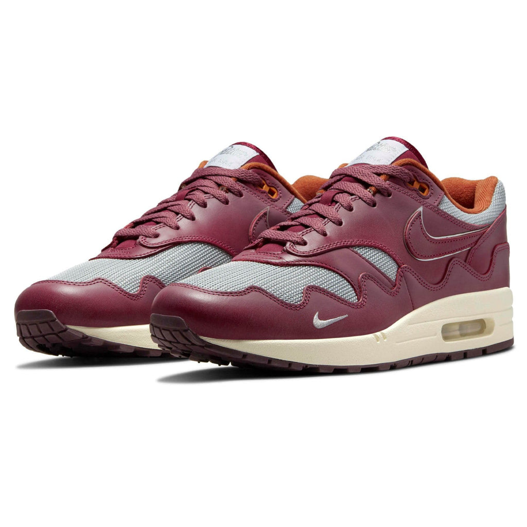 Nike x Patta Air Max 1 'Rush Maroon'