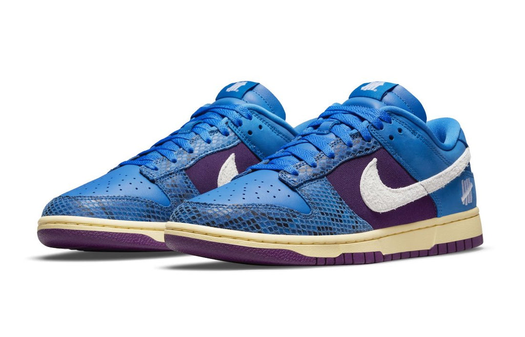 Nike x Undefeated Dunk Low 5 On It 'Dunk Vs. AF1'